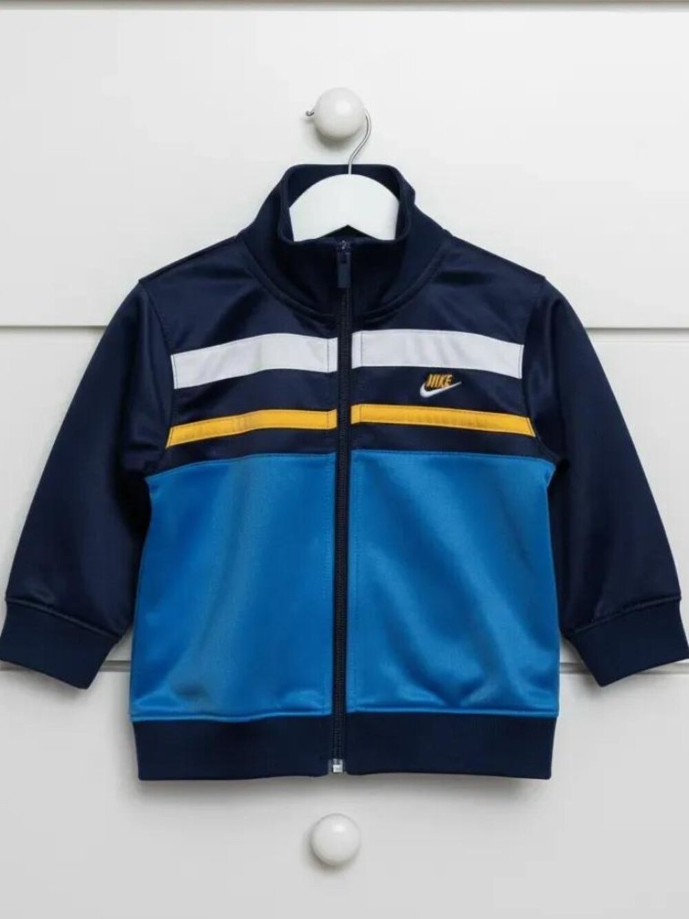 Nike Colourblock Sporty Track Jacket 12 Months